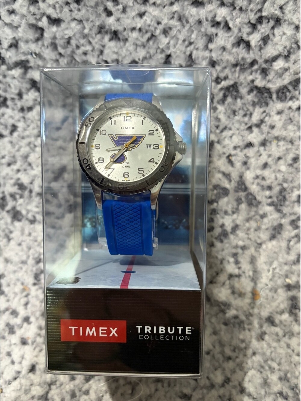 NEW In Box Unisex Timex NHL St. Louis Blues Team Gamer Watch w/ Blue Strap